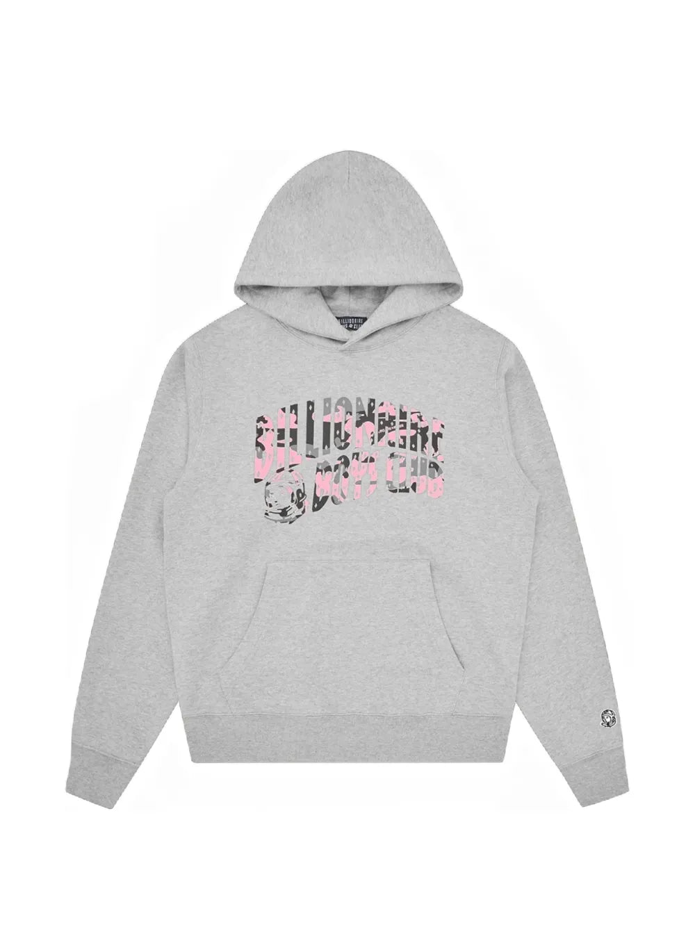 Arch-logo cotton hoodie