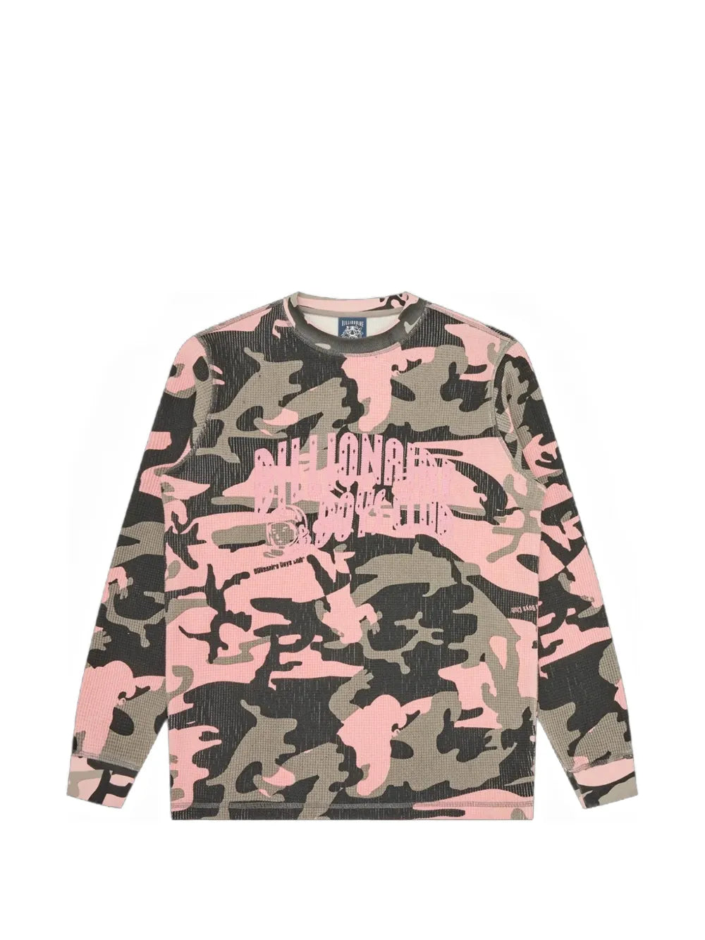camouflage-print logo-print T-shirt