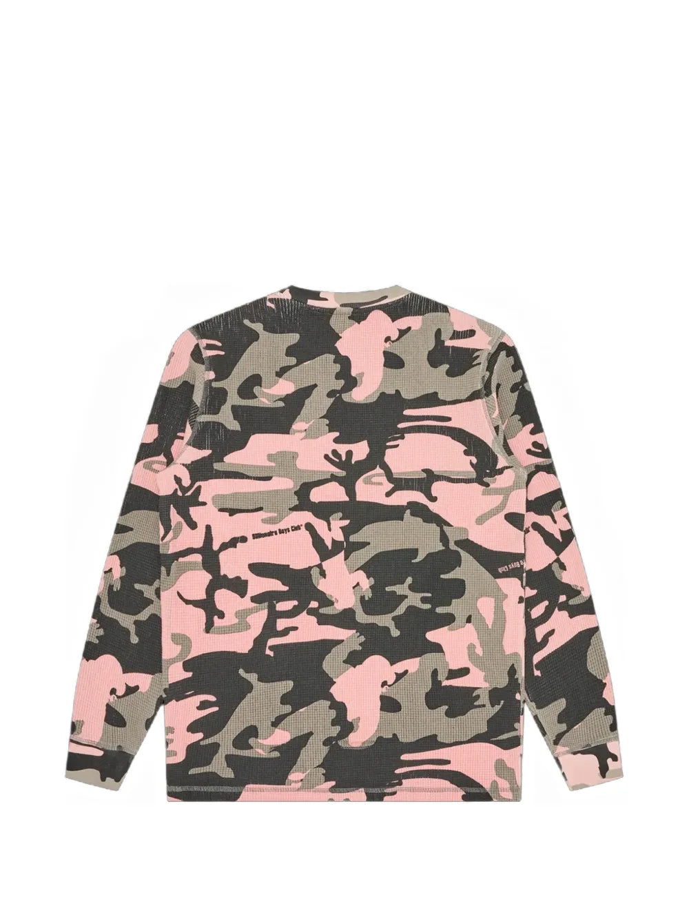 camouflage-print logo-print T-shirt