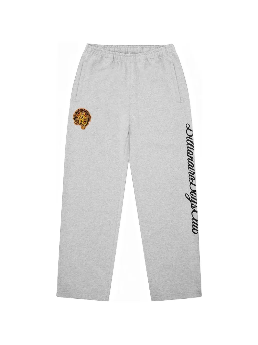 logo-print patch-detail track pants