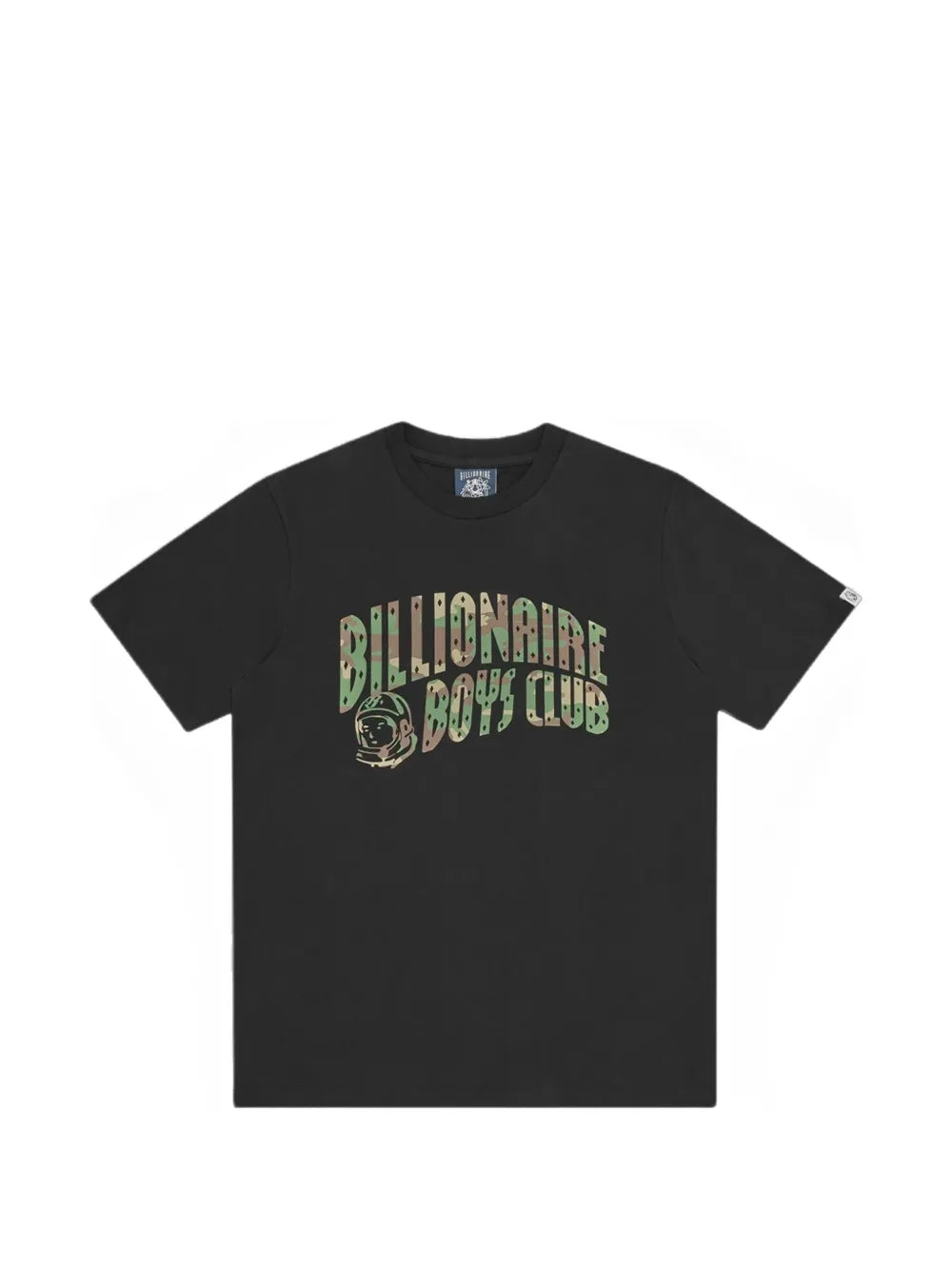 logo-print camouflage-pattern T-shirt