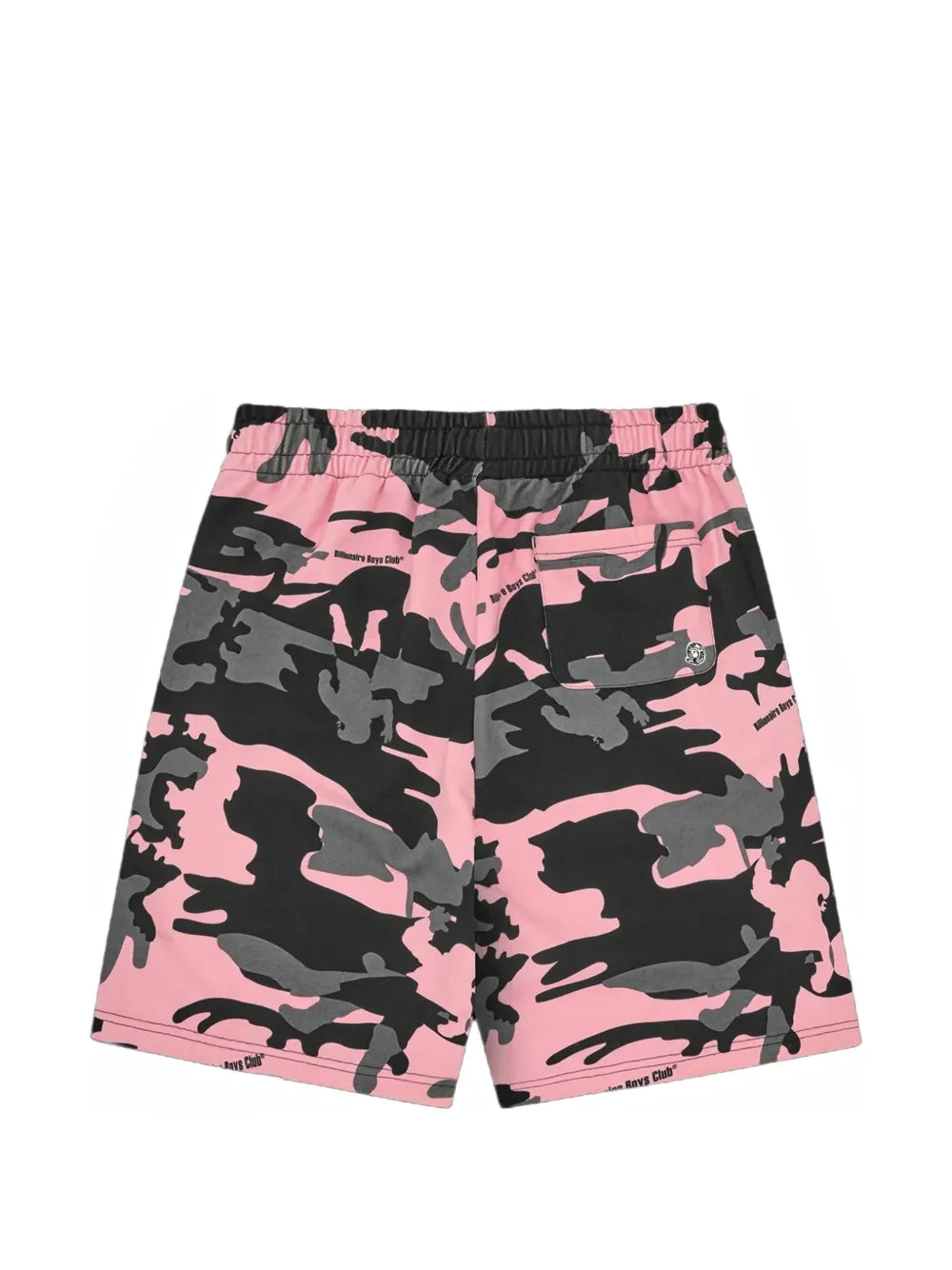 camouflage-print cotton shorts