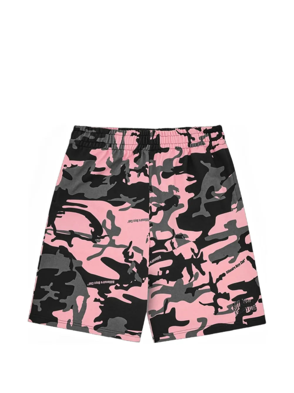 camouflage-print cotton shorts