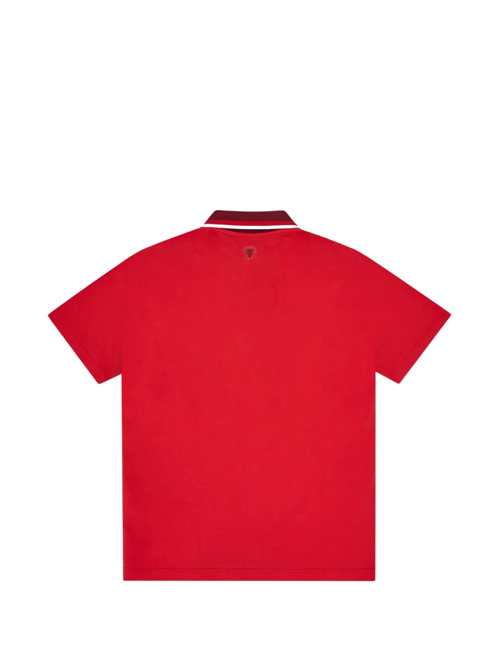 graphic-print polo shirt