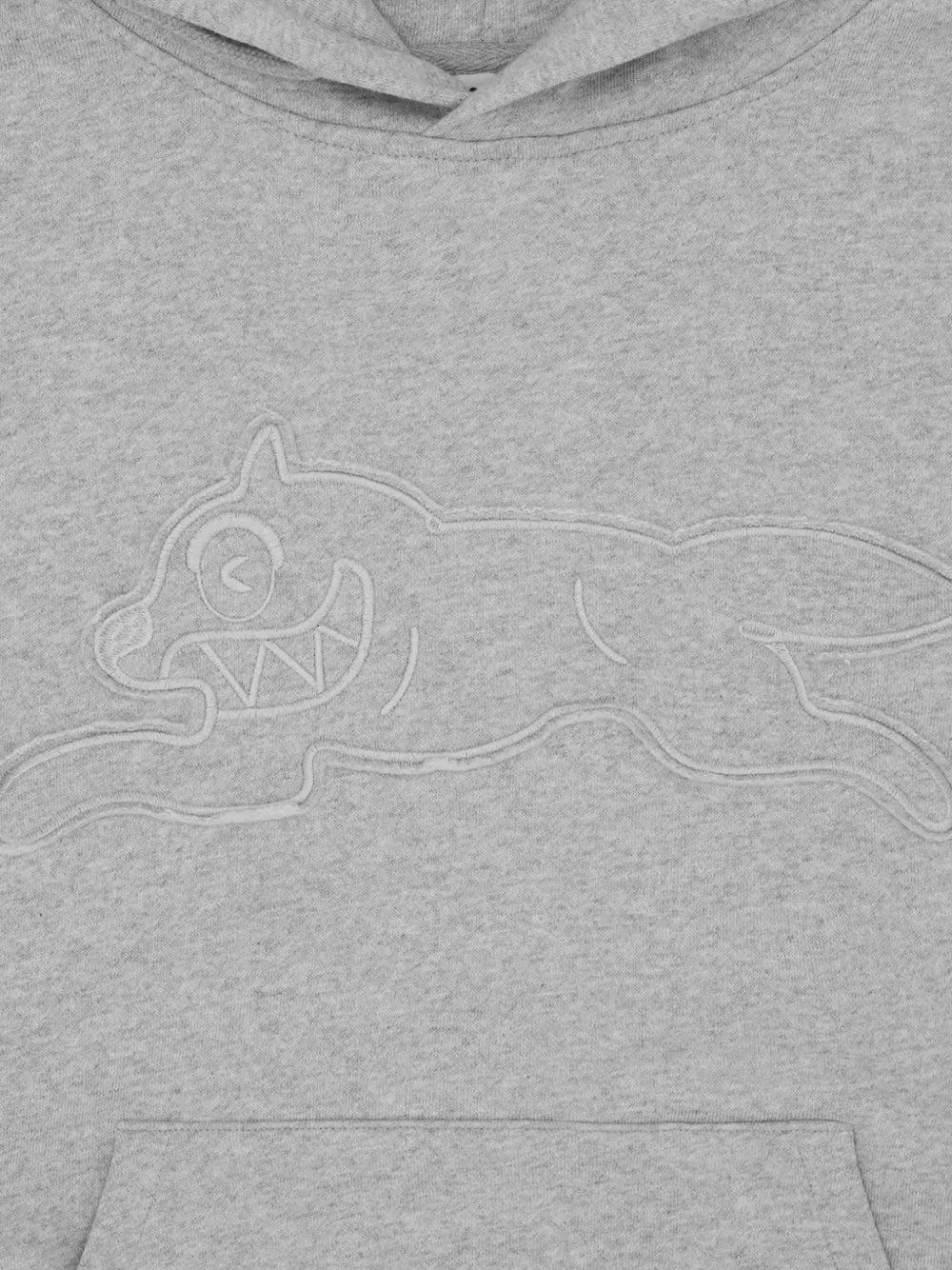 Running Dog embroidered hoodie