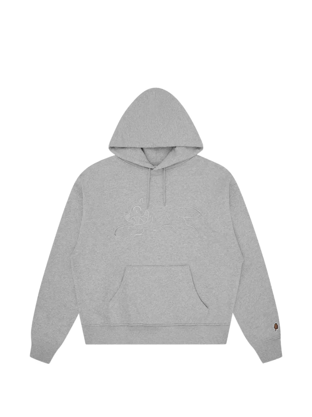 Running Dog embroidered hoodie