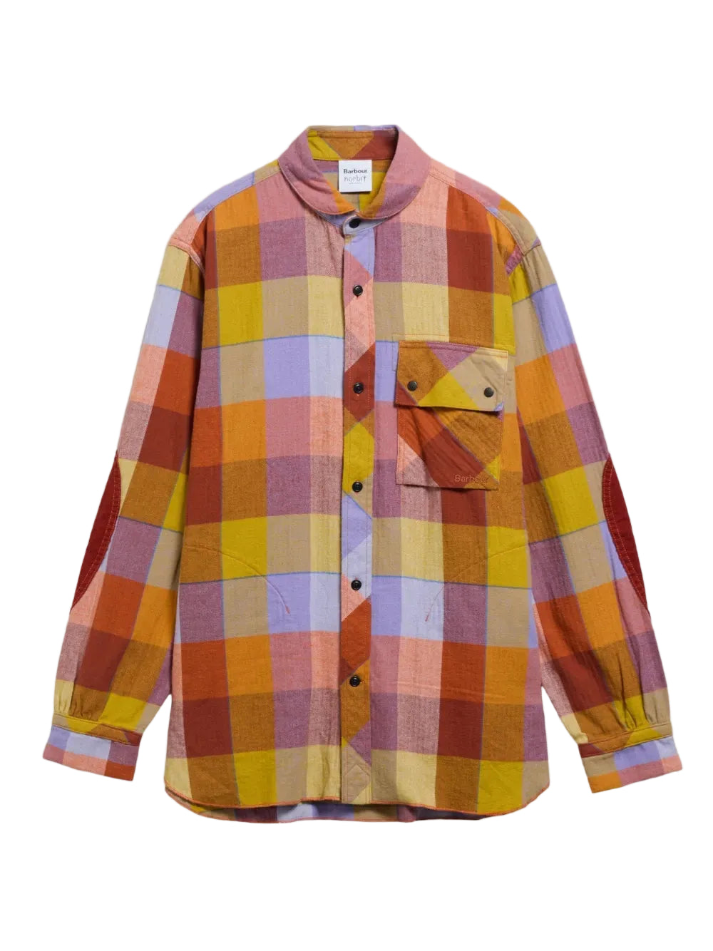 X Norbit Checked Elbow-Patch Shirt