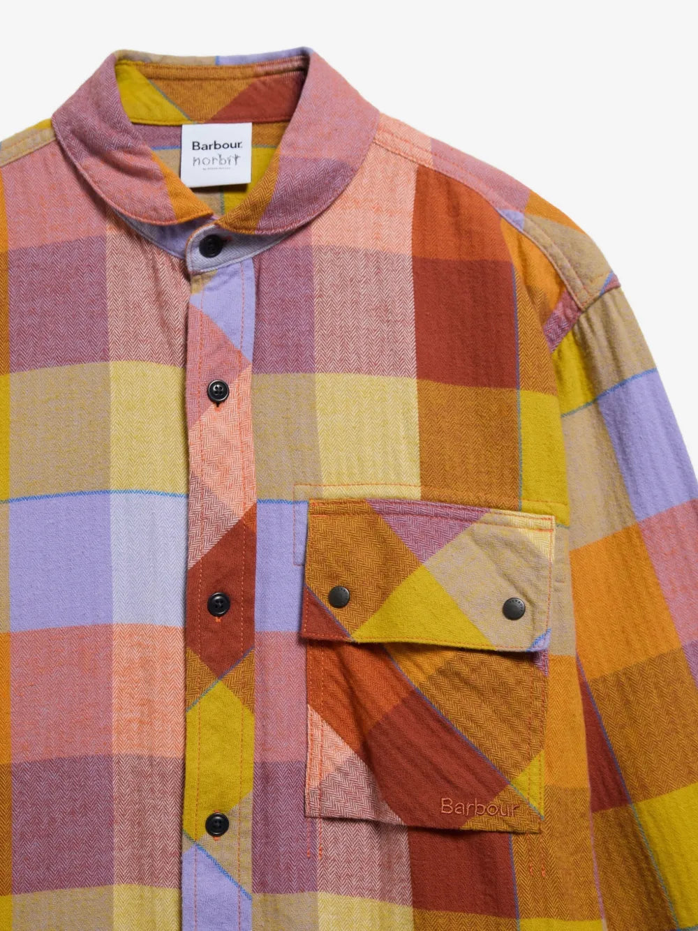 X Norbit Checked Elbow-Patch Shirt