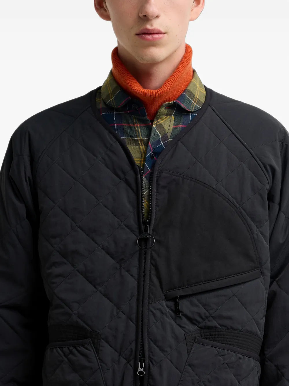 x Norbit quilted panelled jacket