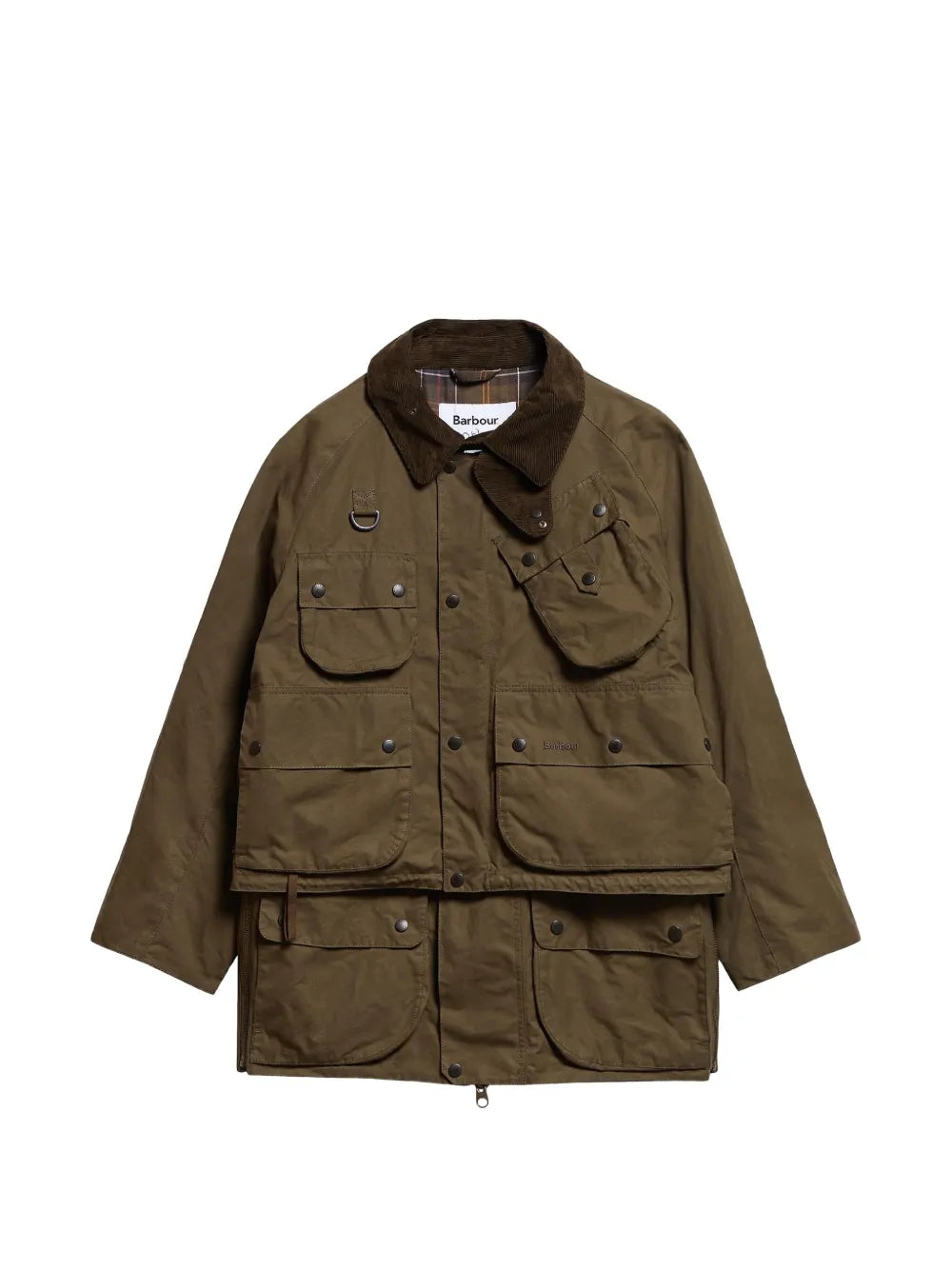 multi-pocket layered jacket