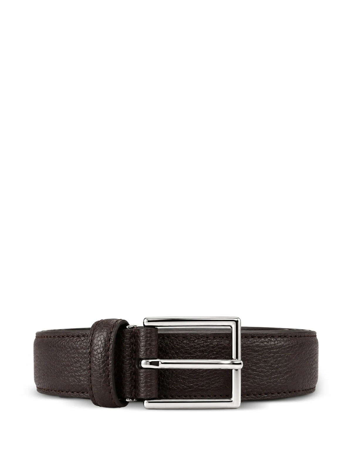 Pebbled Leather Belt