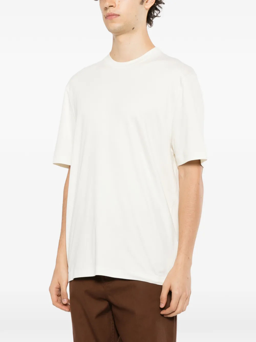 crew-neck short-sleeve T-shirt