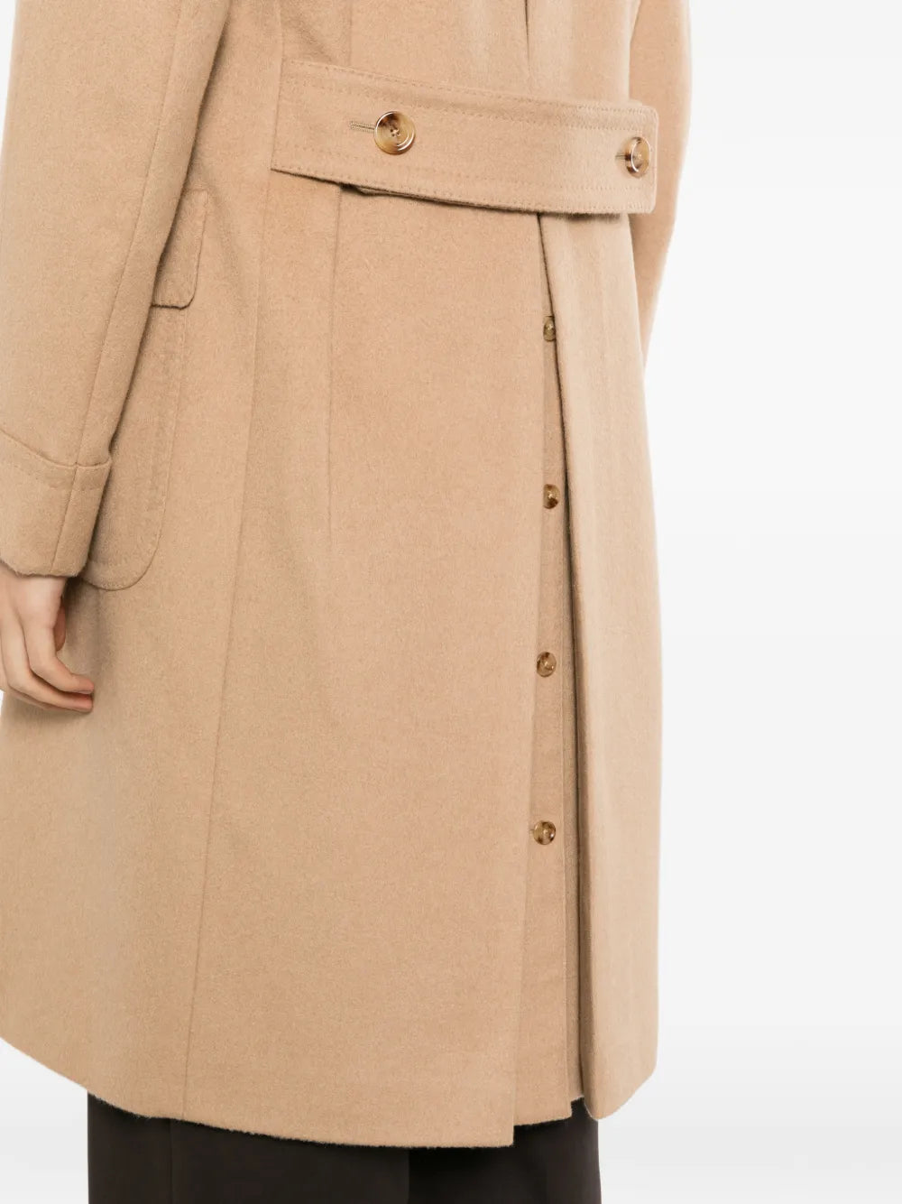 double-breasted coat