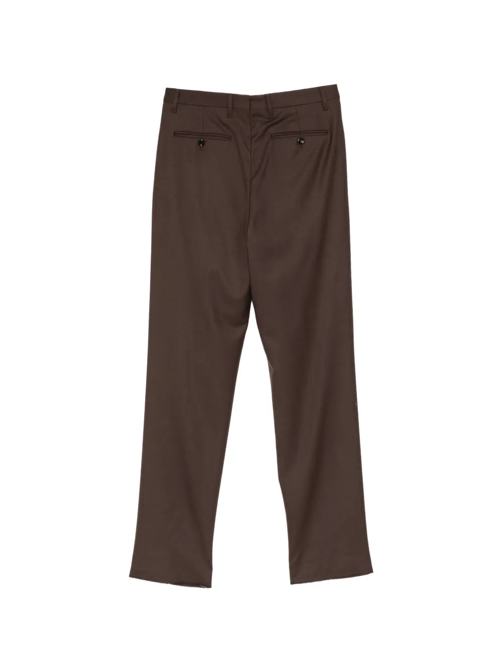 pleated tailored trousers