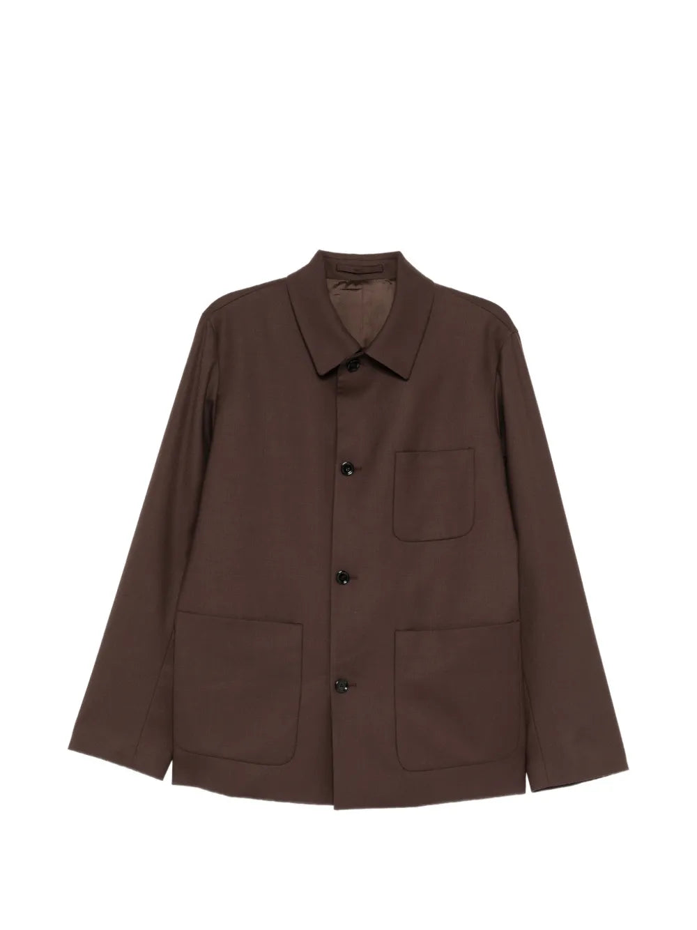 button-up patch-pocket jacket