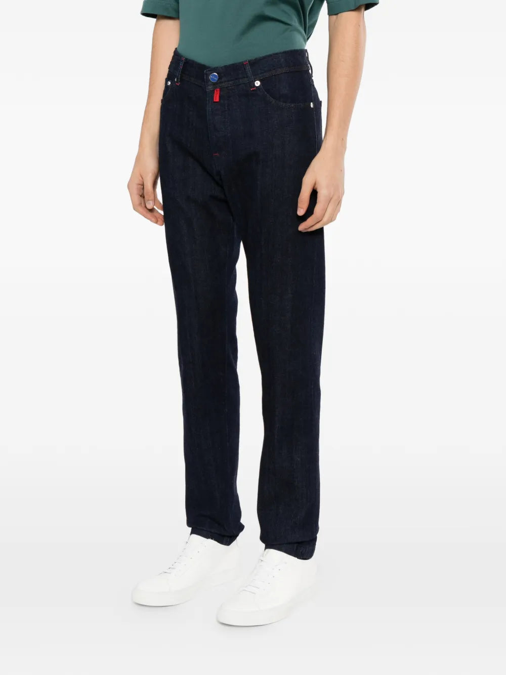 straight-leg jeans