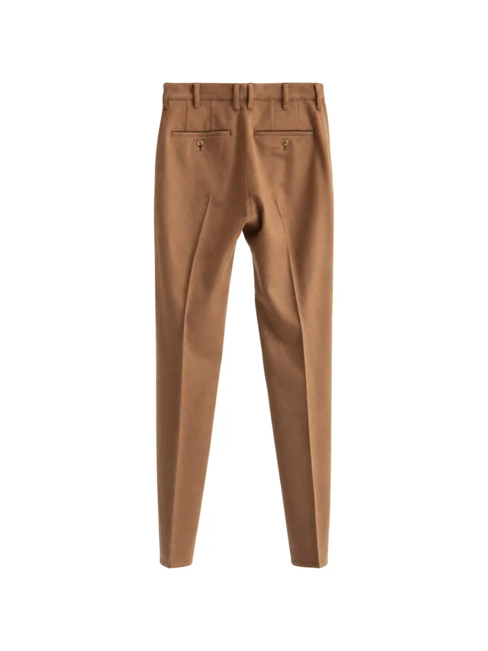 No Tuck pressed-crease tailored trousers