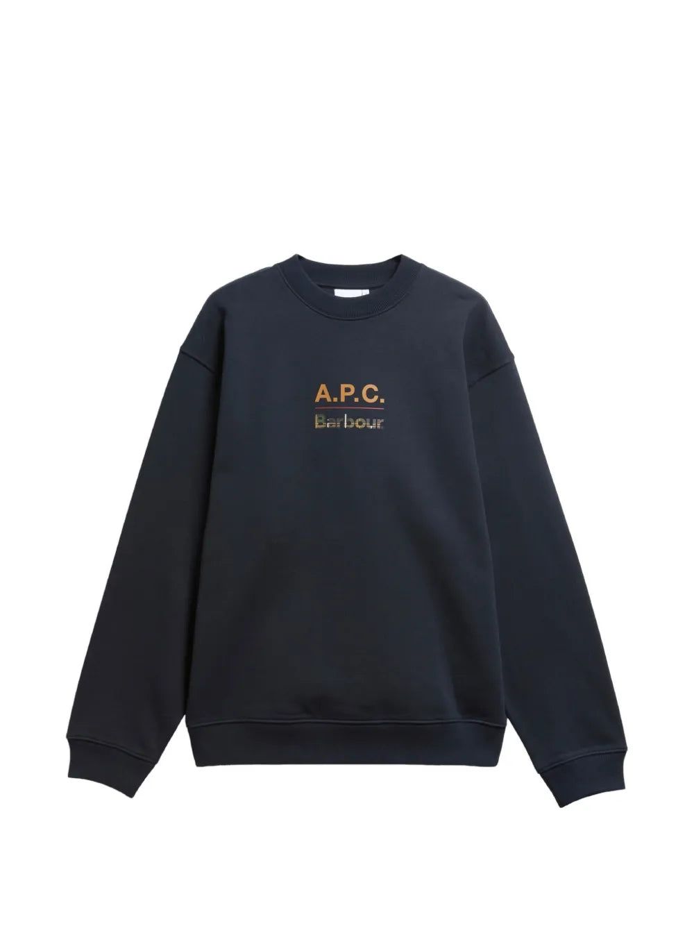 x A.P.C logo-print sweatshirt