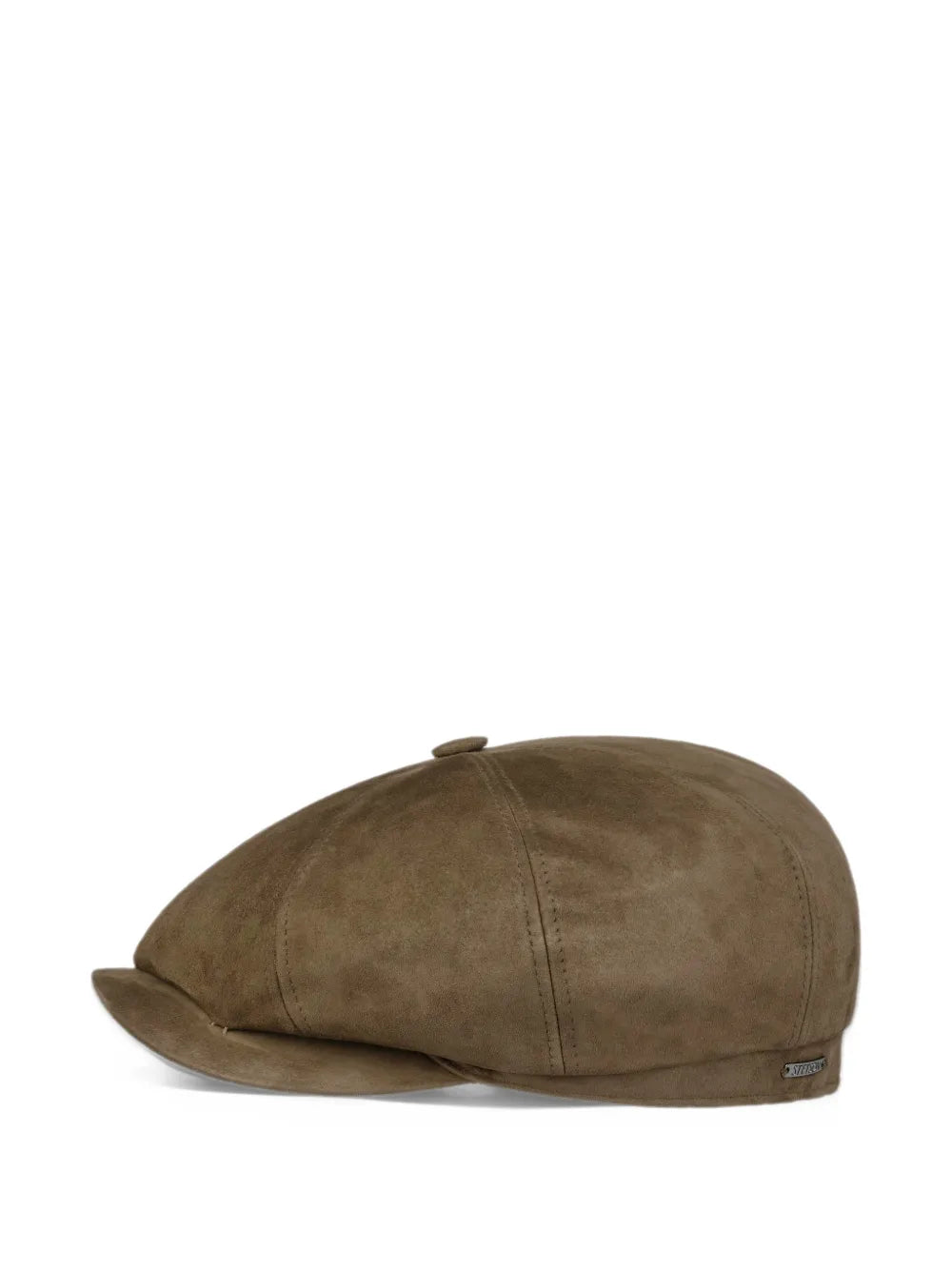 Brooklin suede flat cap