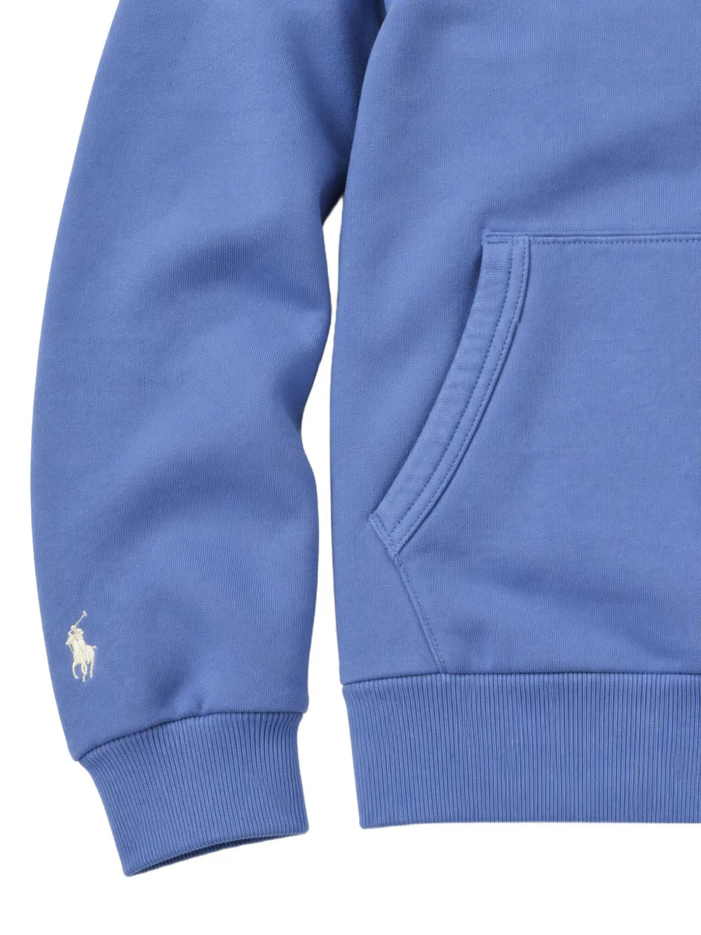 logo-print drawstring hoodie