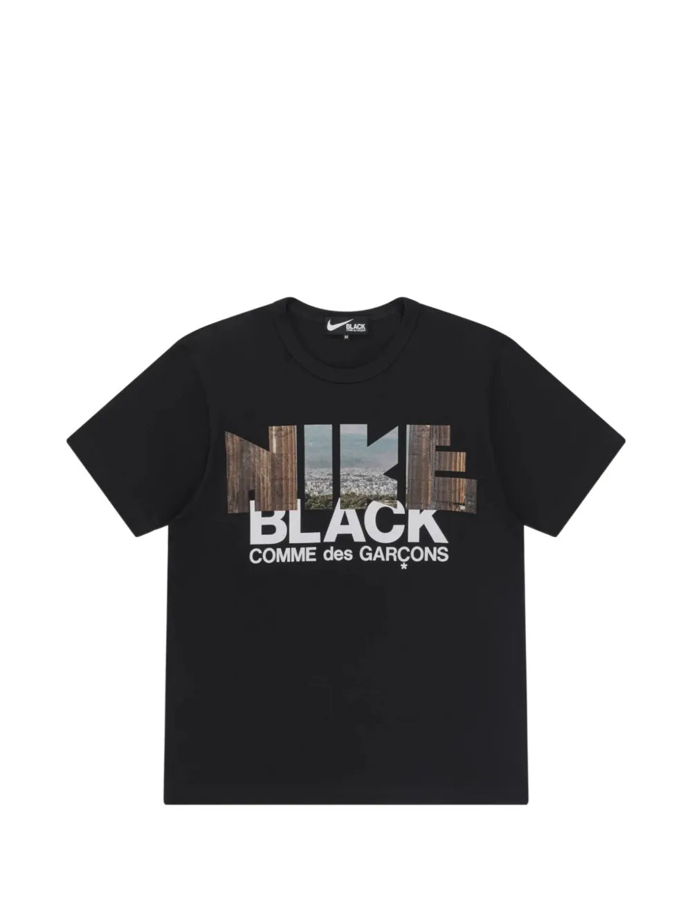 x Nike Black graphic-print T-shirt