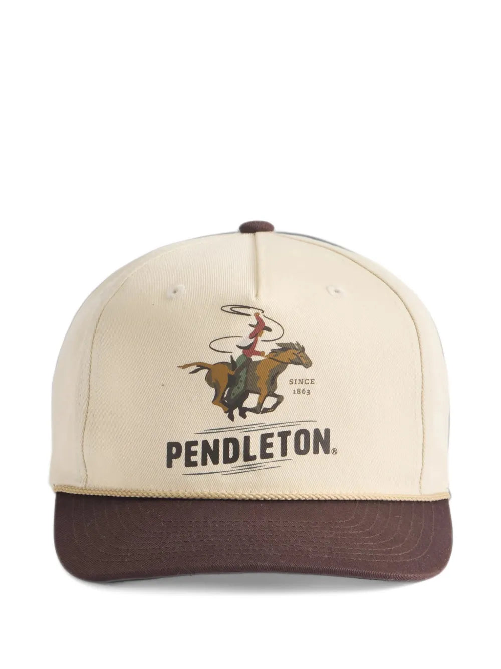 Cowbot logo-print cap