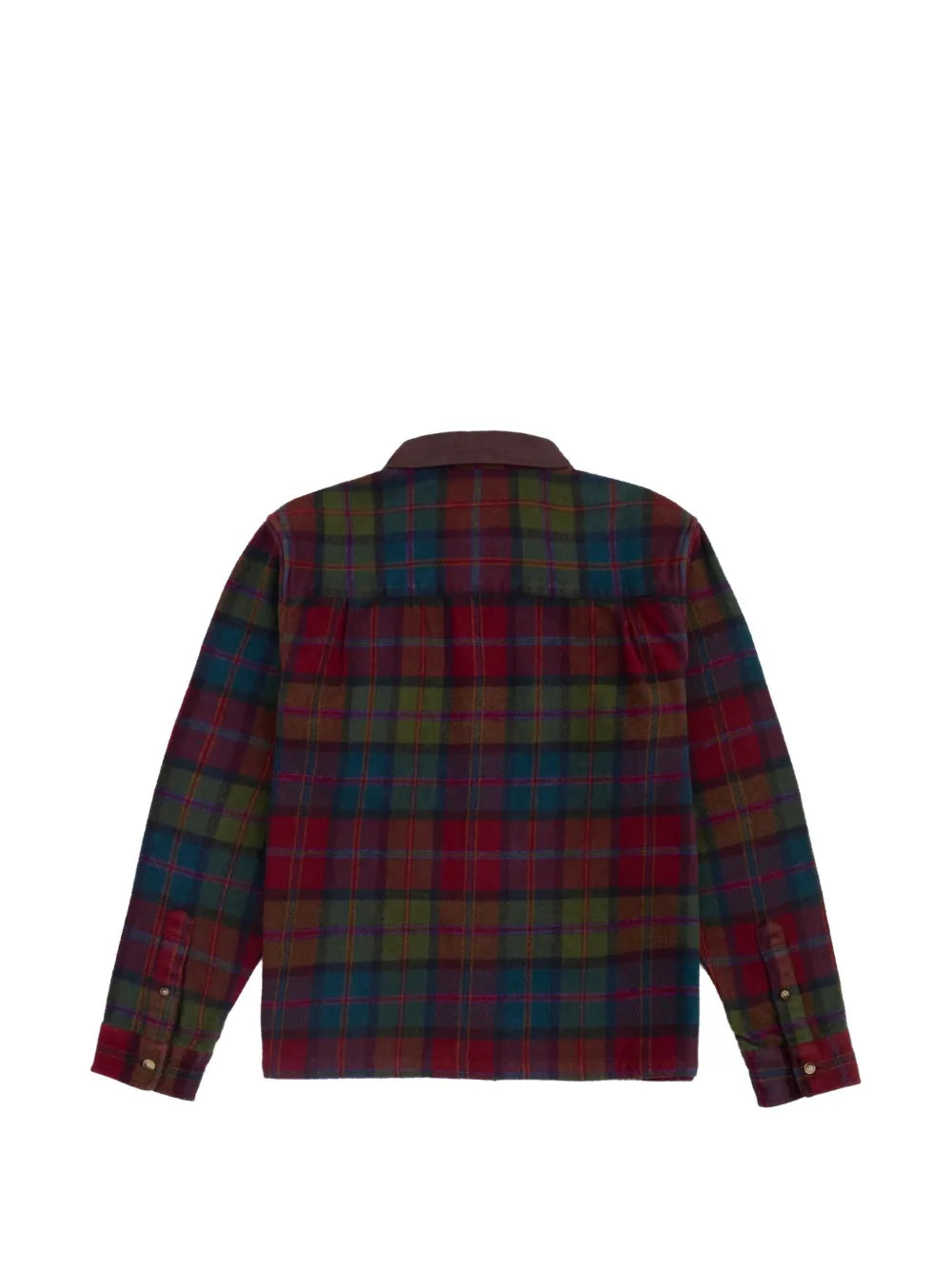 Heritage plaid-pattern button-down shirt