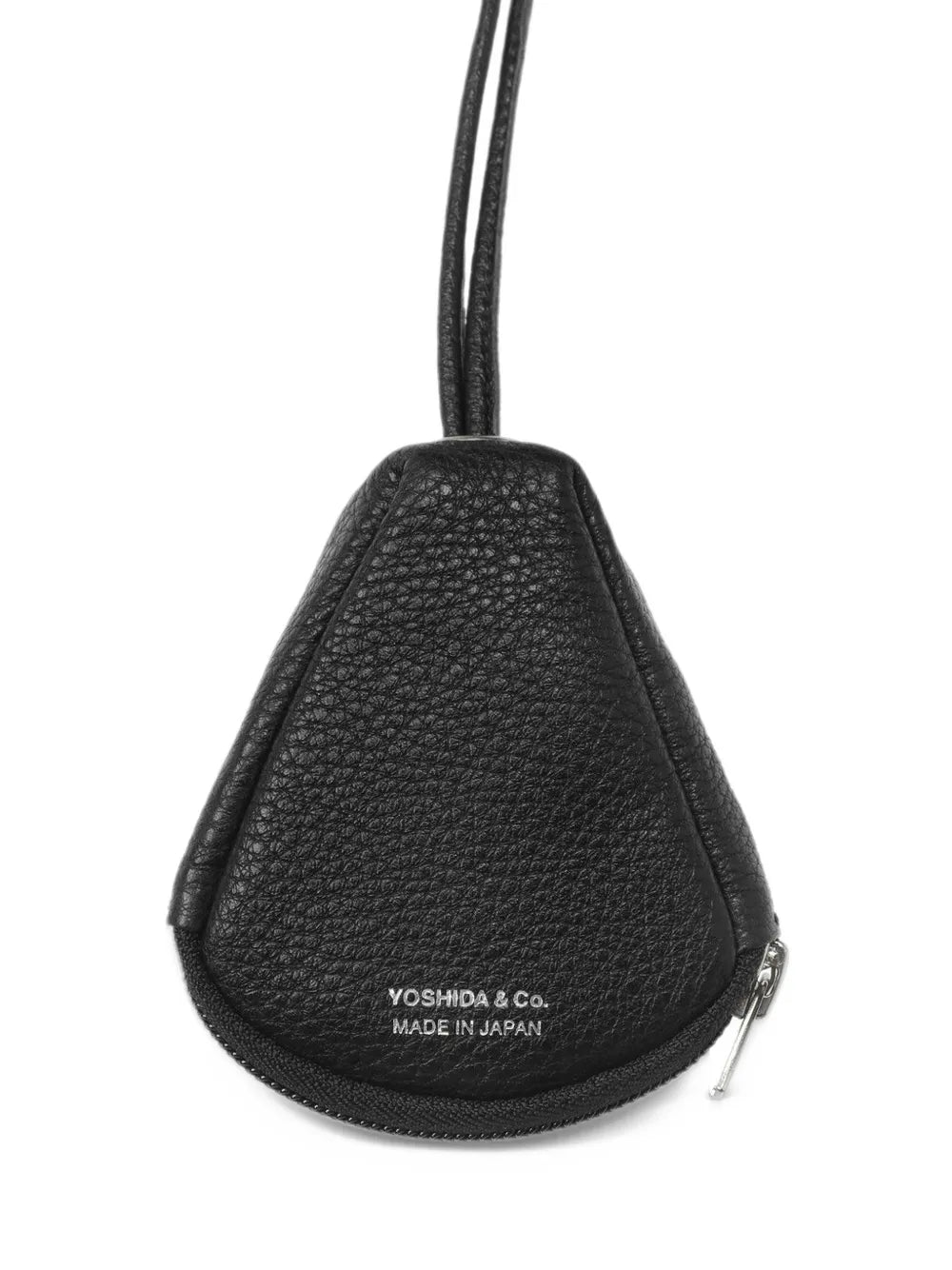Calm grained-leather key pack