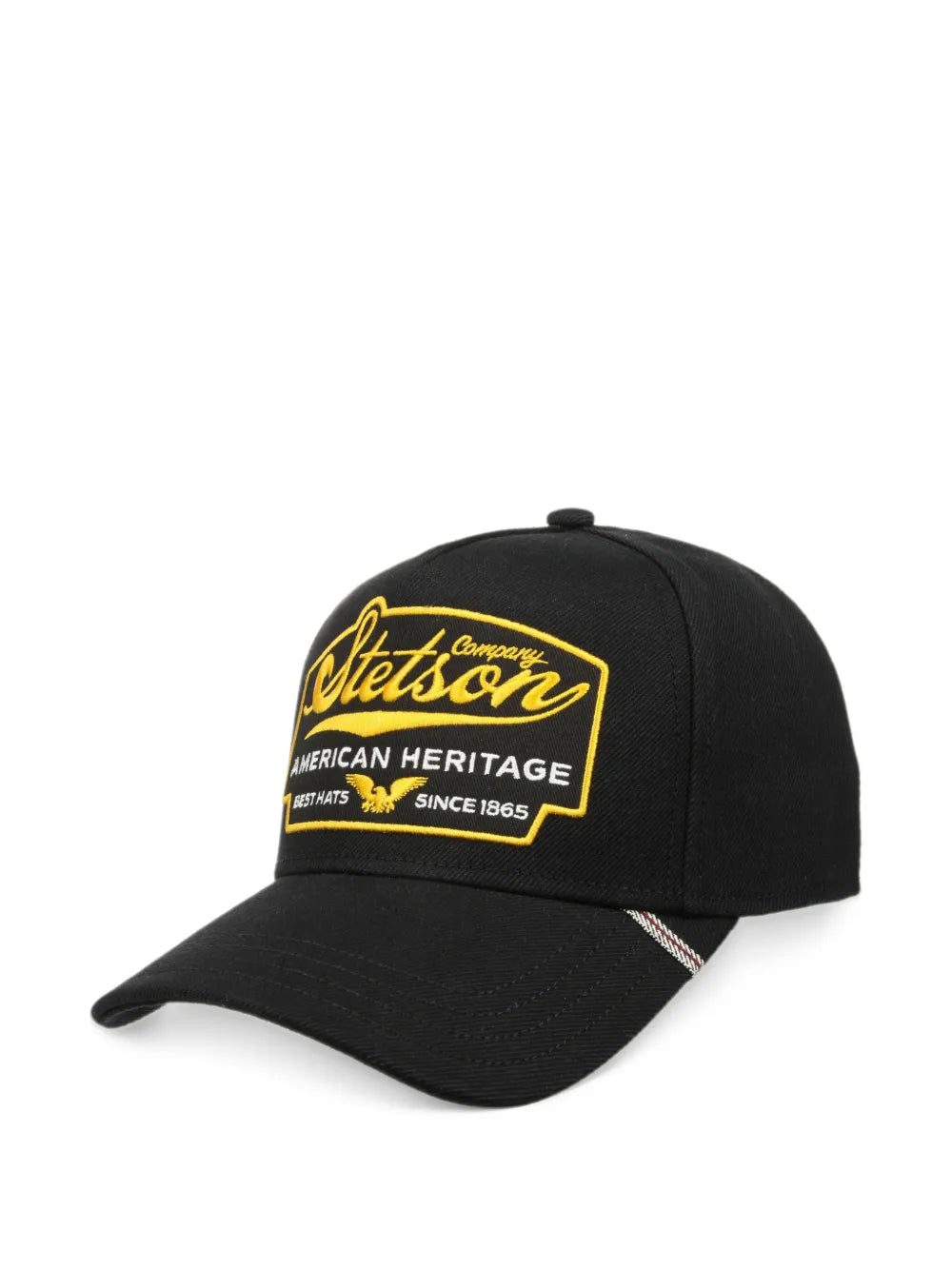 Since 1865 logo-patch trucker cap