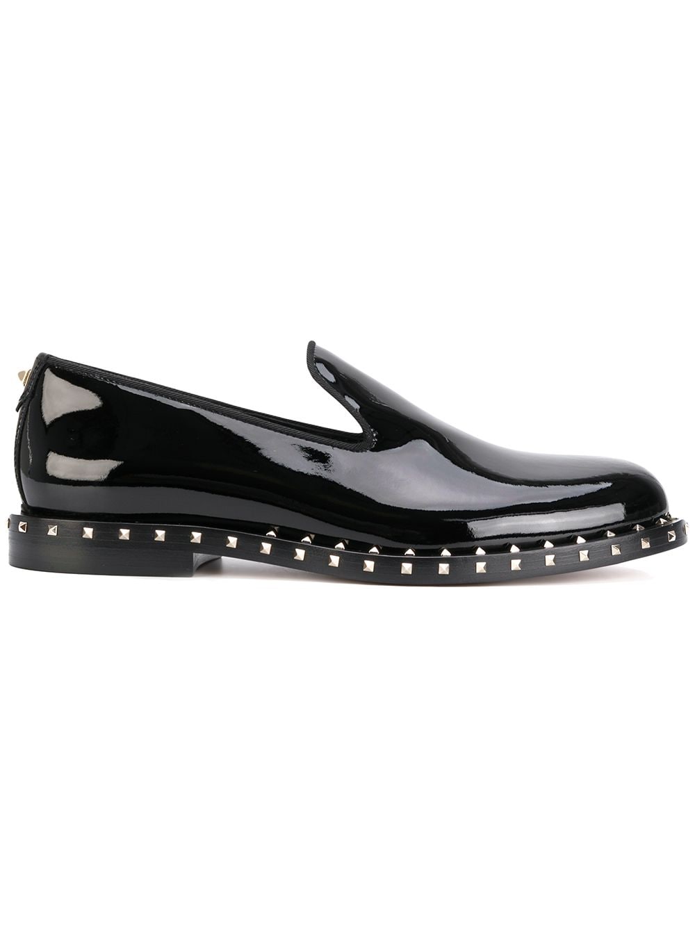 Studded Slip On Loafers