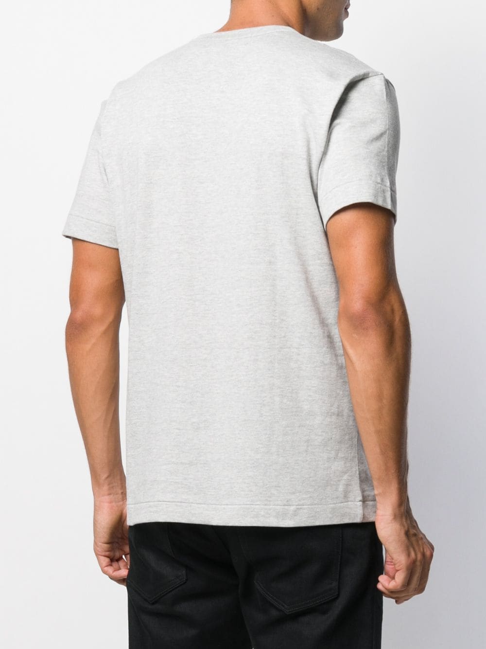 Heart Print Crew Neck T-Shirt