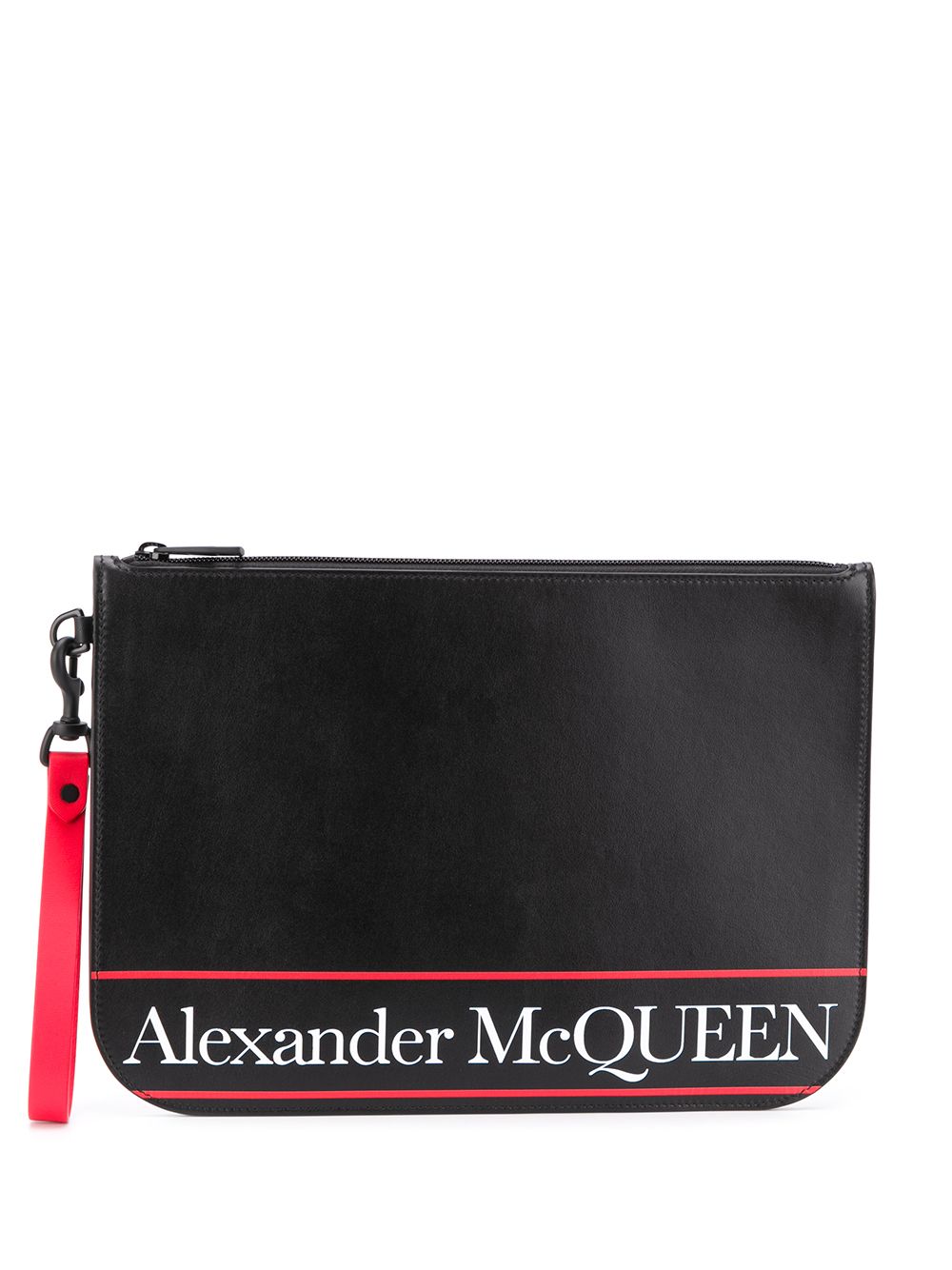 Logo Clutch Bag