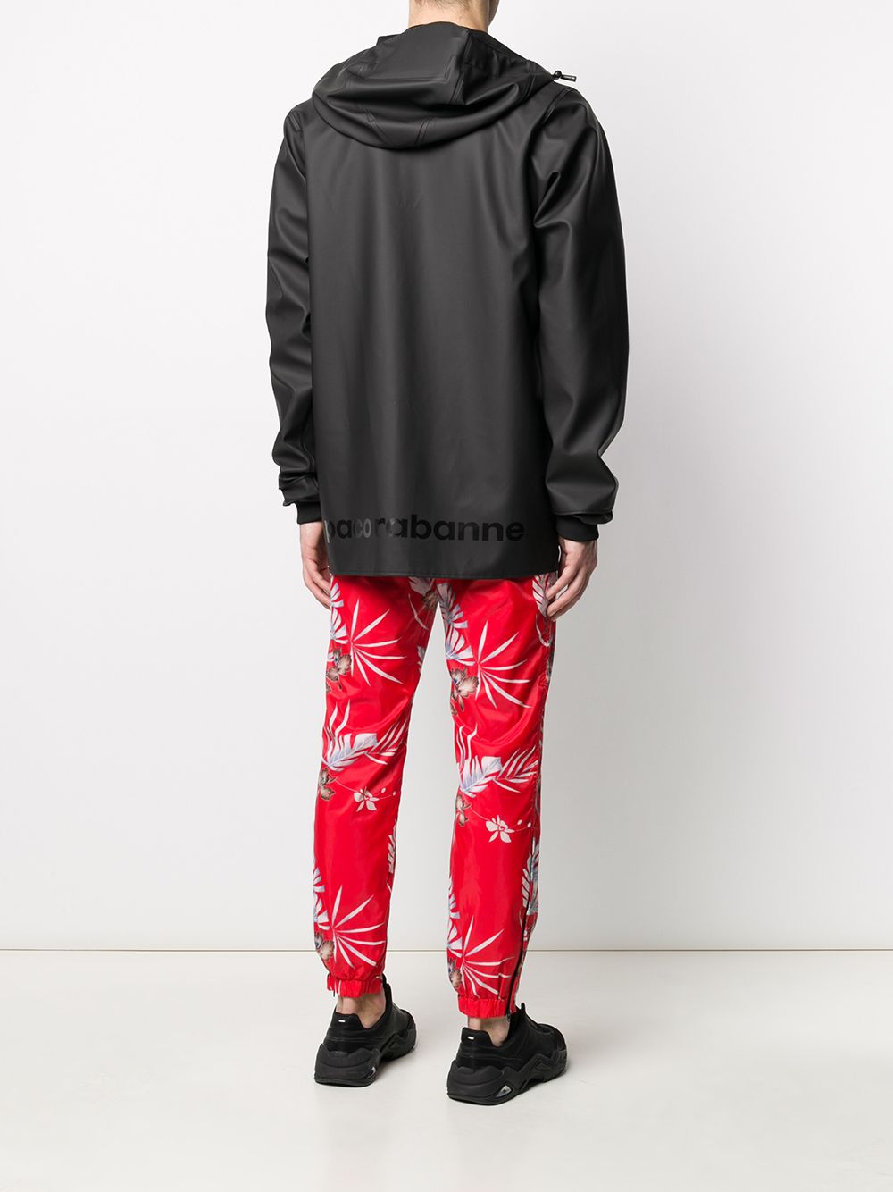 Loose-Fit Logo Hooded Jacket
