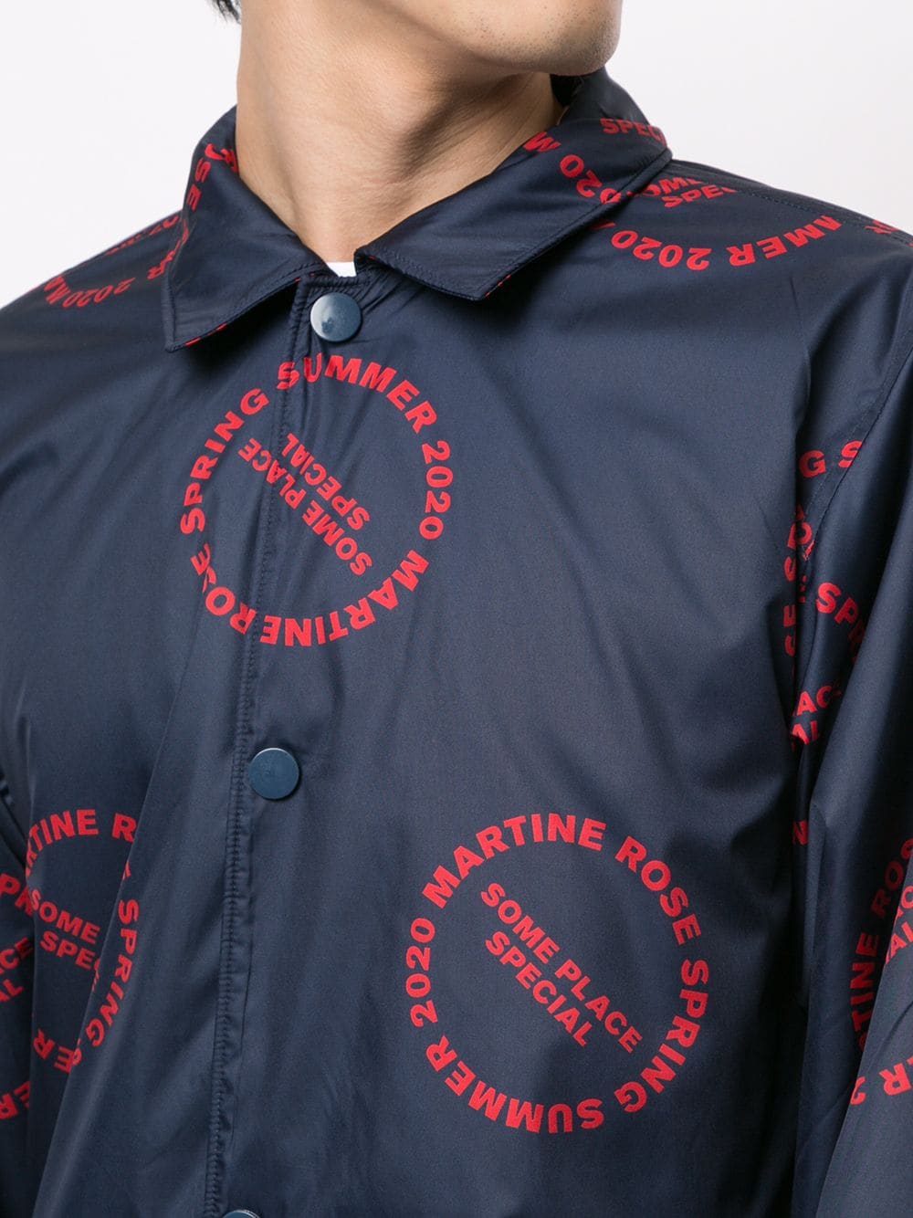 Logo Print Bomber Jacket