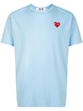 Embroidered Heart Patch T-Shirt