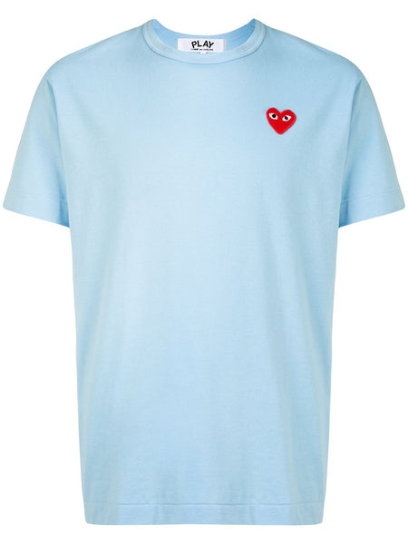 Embroidered Heart Patch T-Shirt