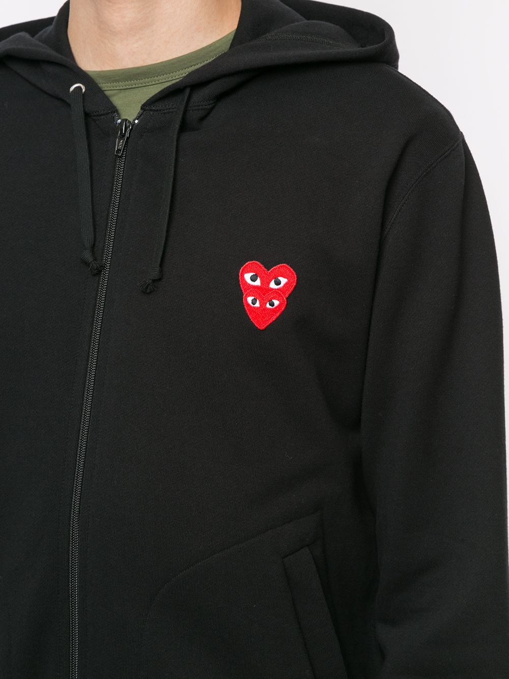 Embroidered Logo Hoodie