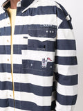 Striped Button-Up Shirt
