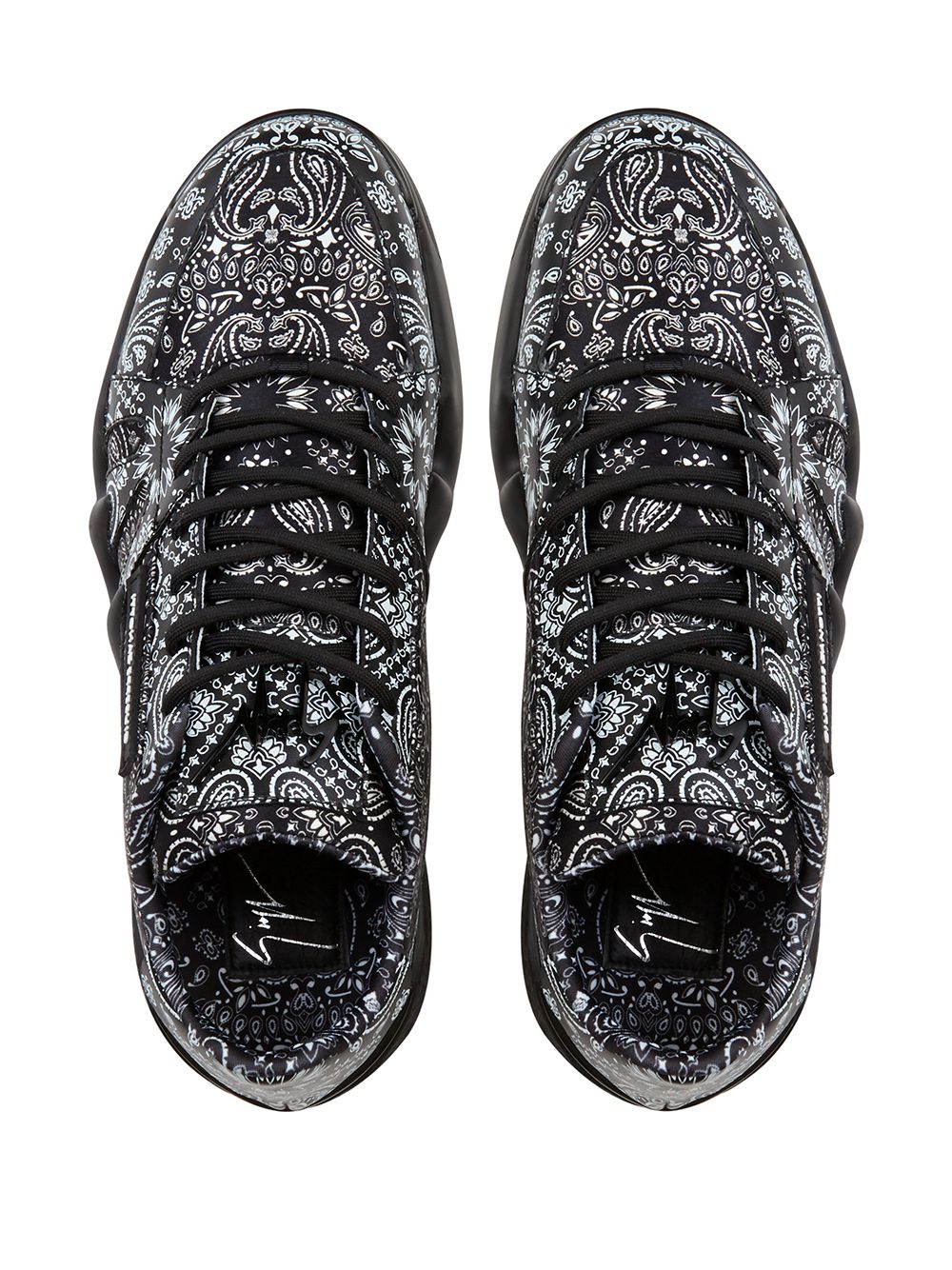 Paisley Print Sneakers