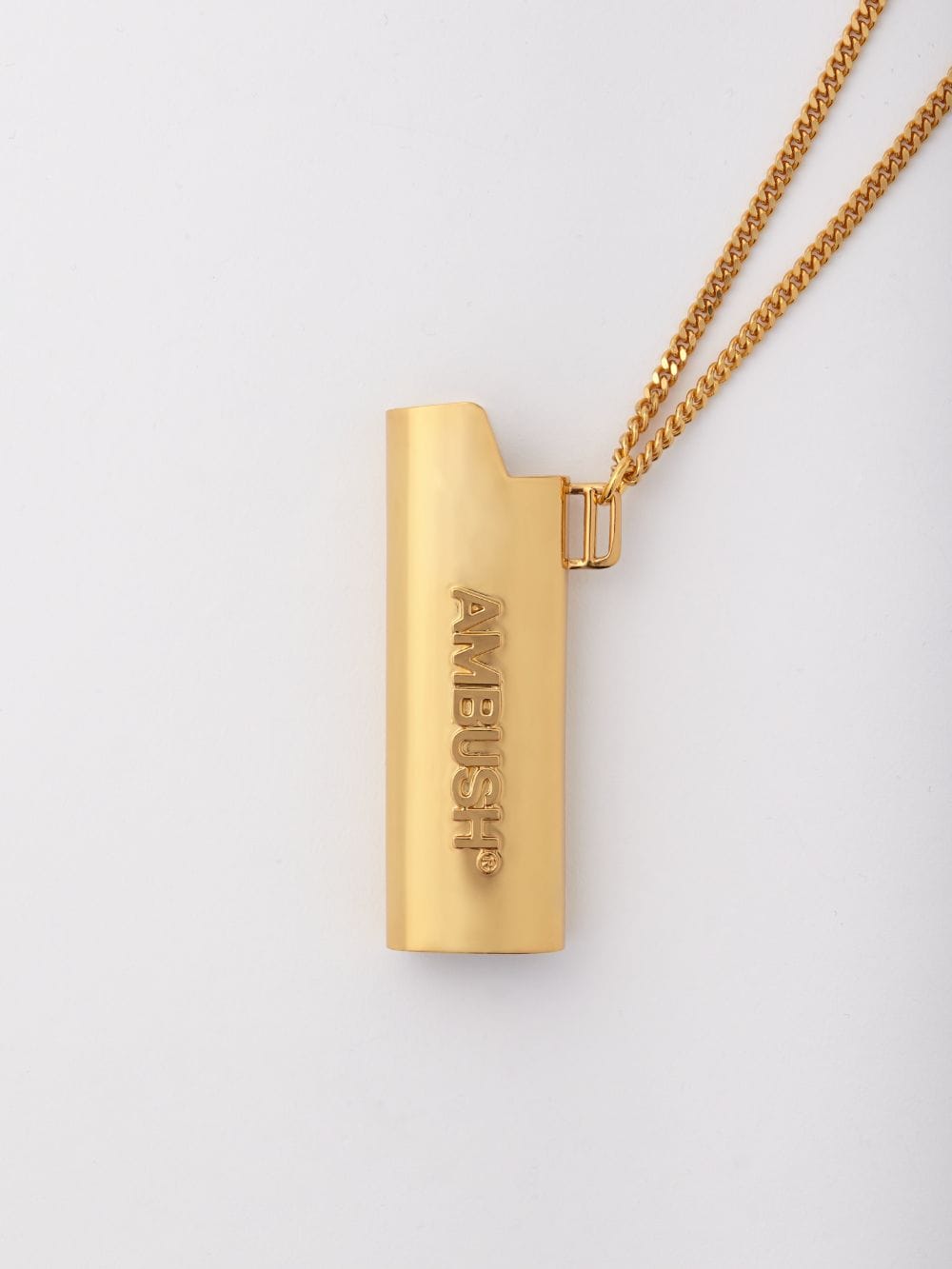 Logo-Embossed Lighter Necklace