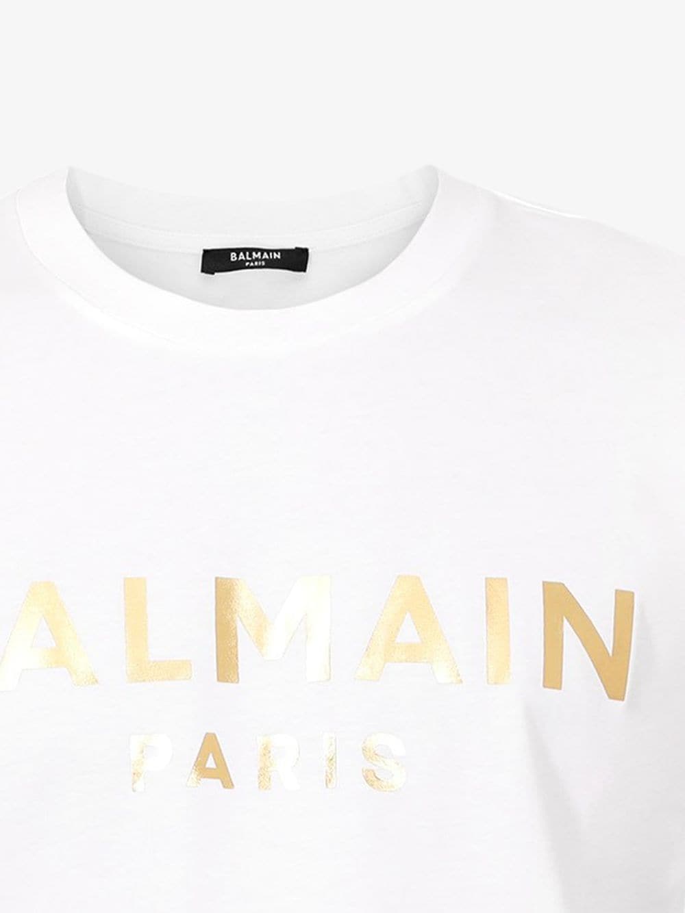 Gold Foil Logo Short Sleeve T-Shirt