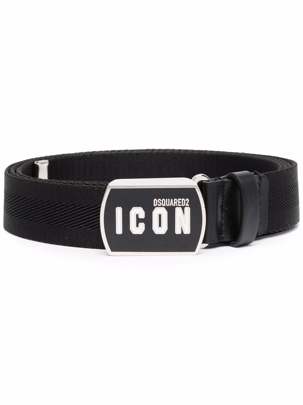 Logo-Patch Buckle Belt