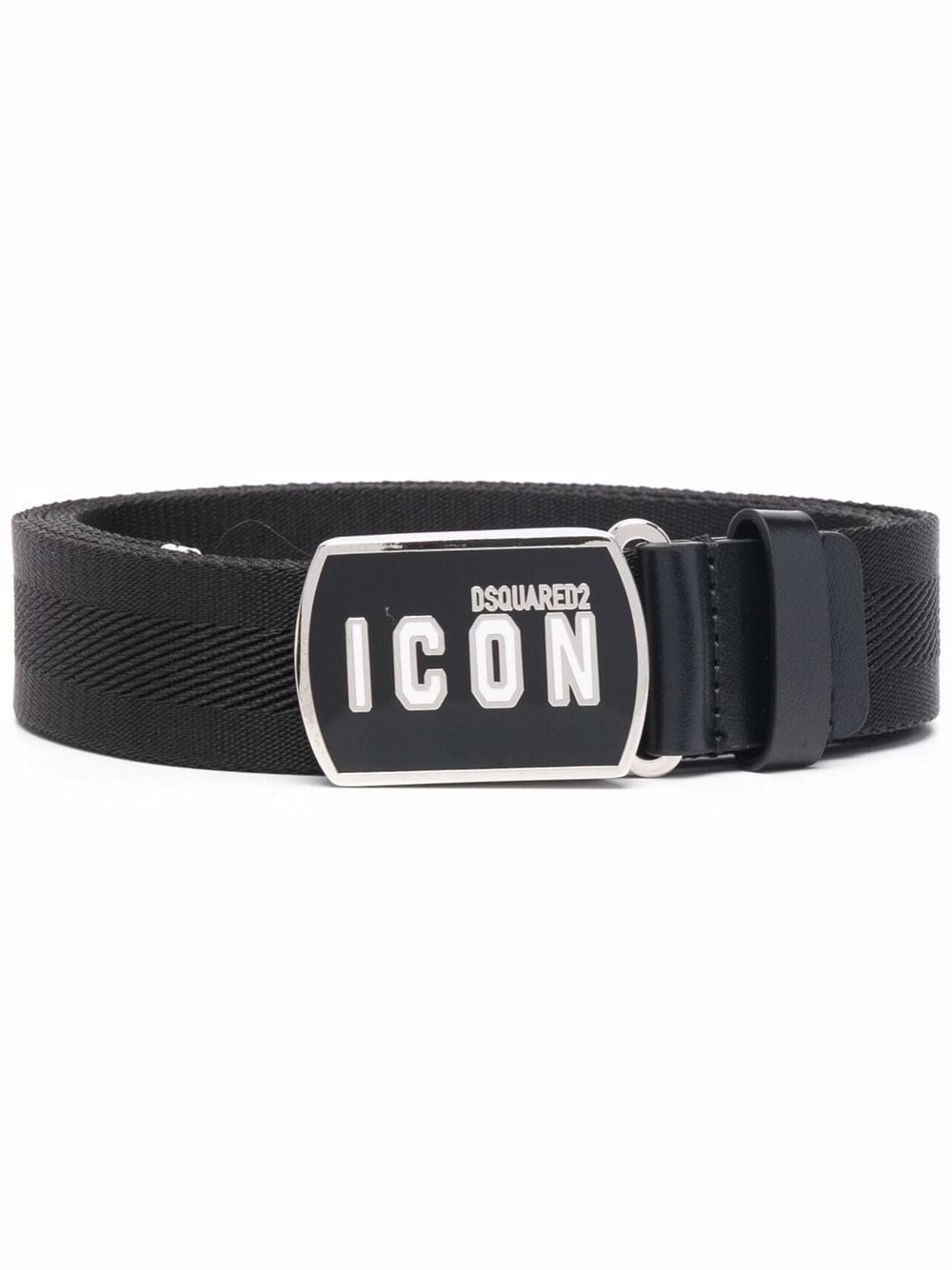 Logo-Patch Buckle Belt