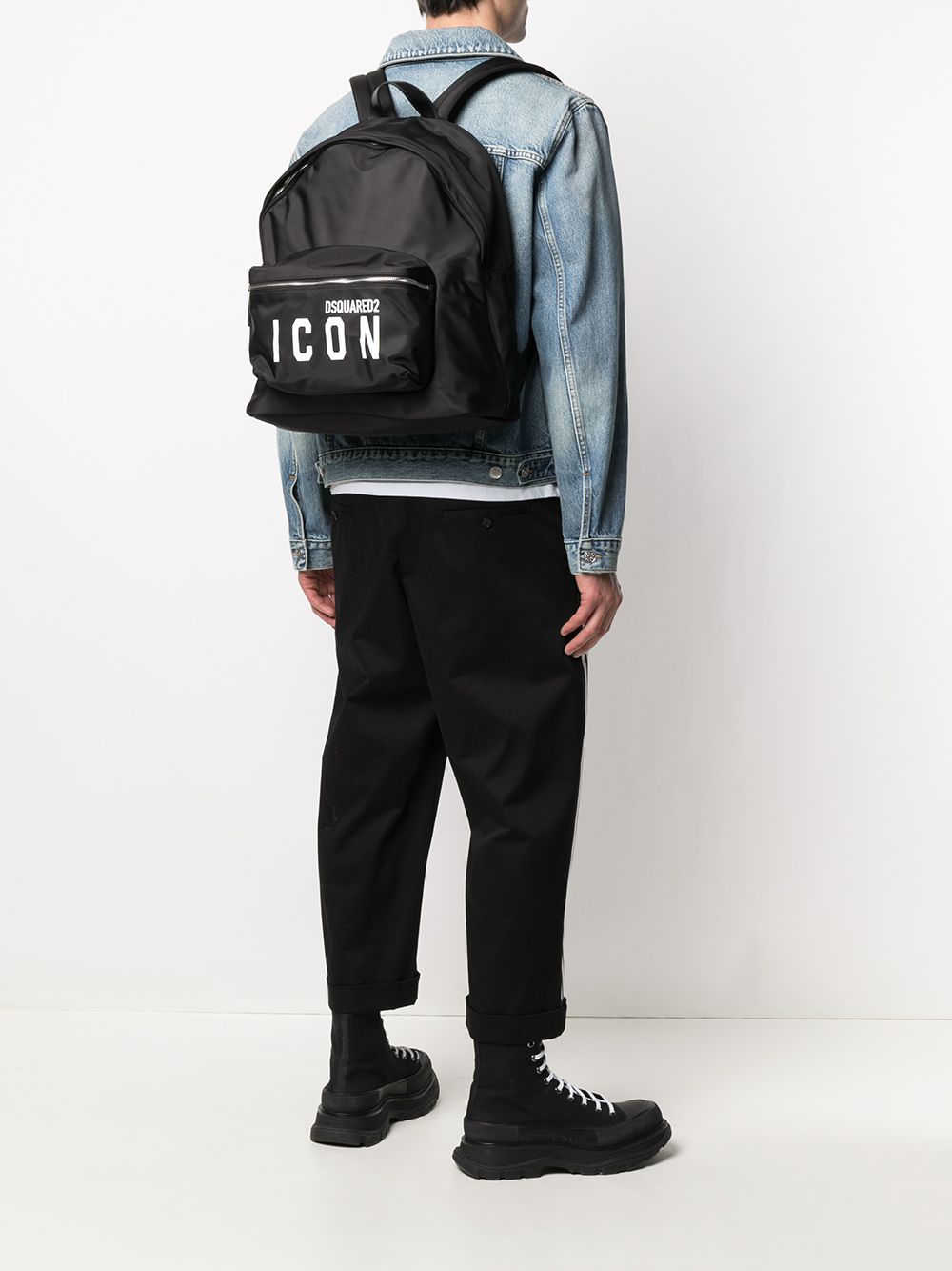 Icon Printed Backpack