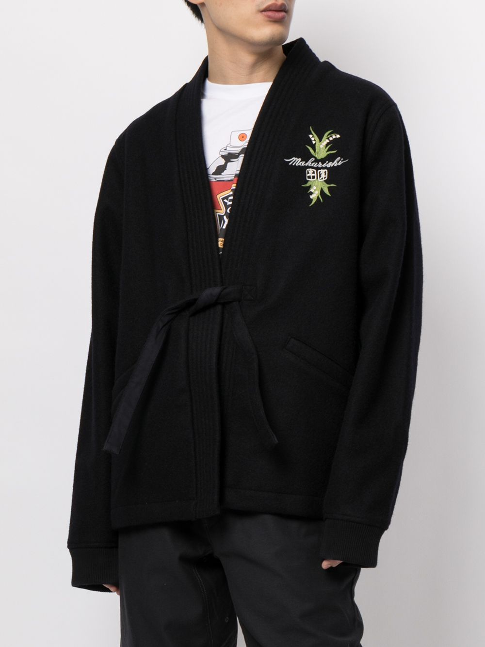 Embroidered-Logo Jacket