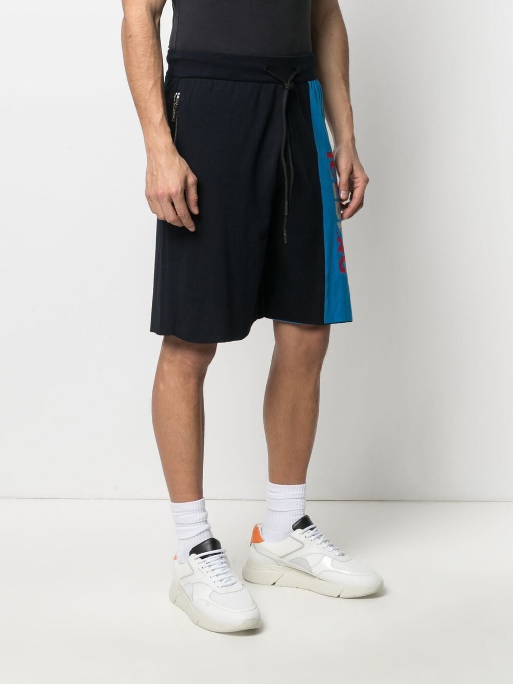 Logo Knit Track Shorts