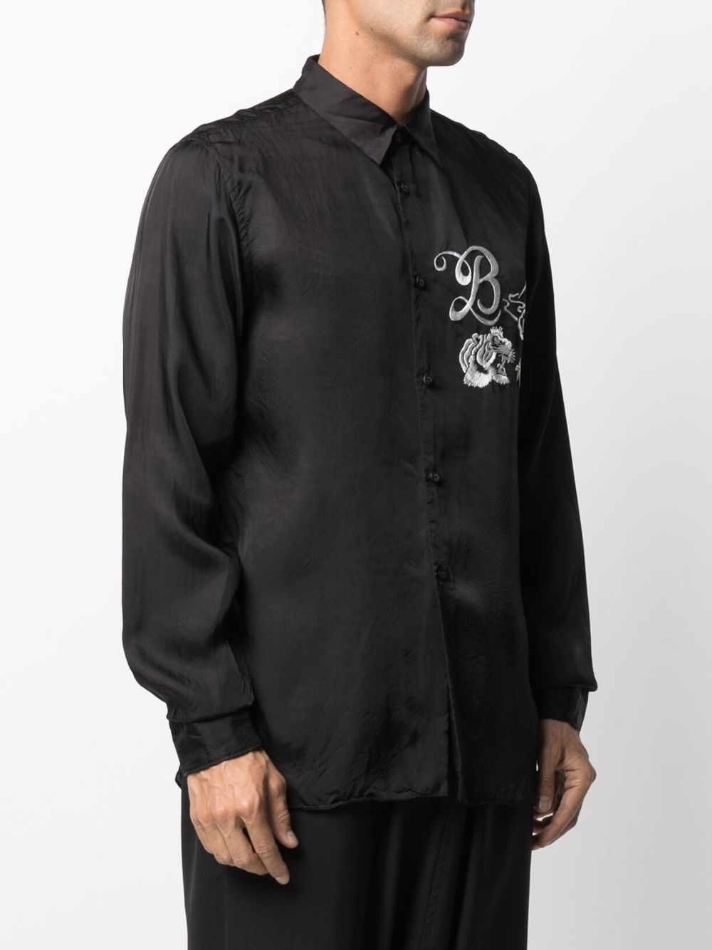 Embroidered-Detail Shirt