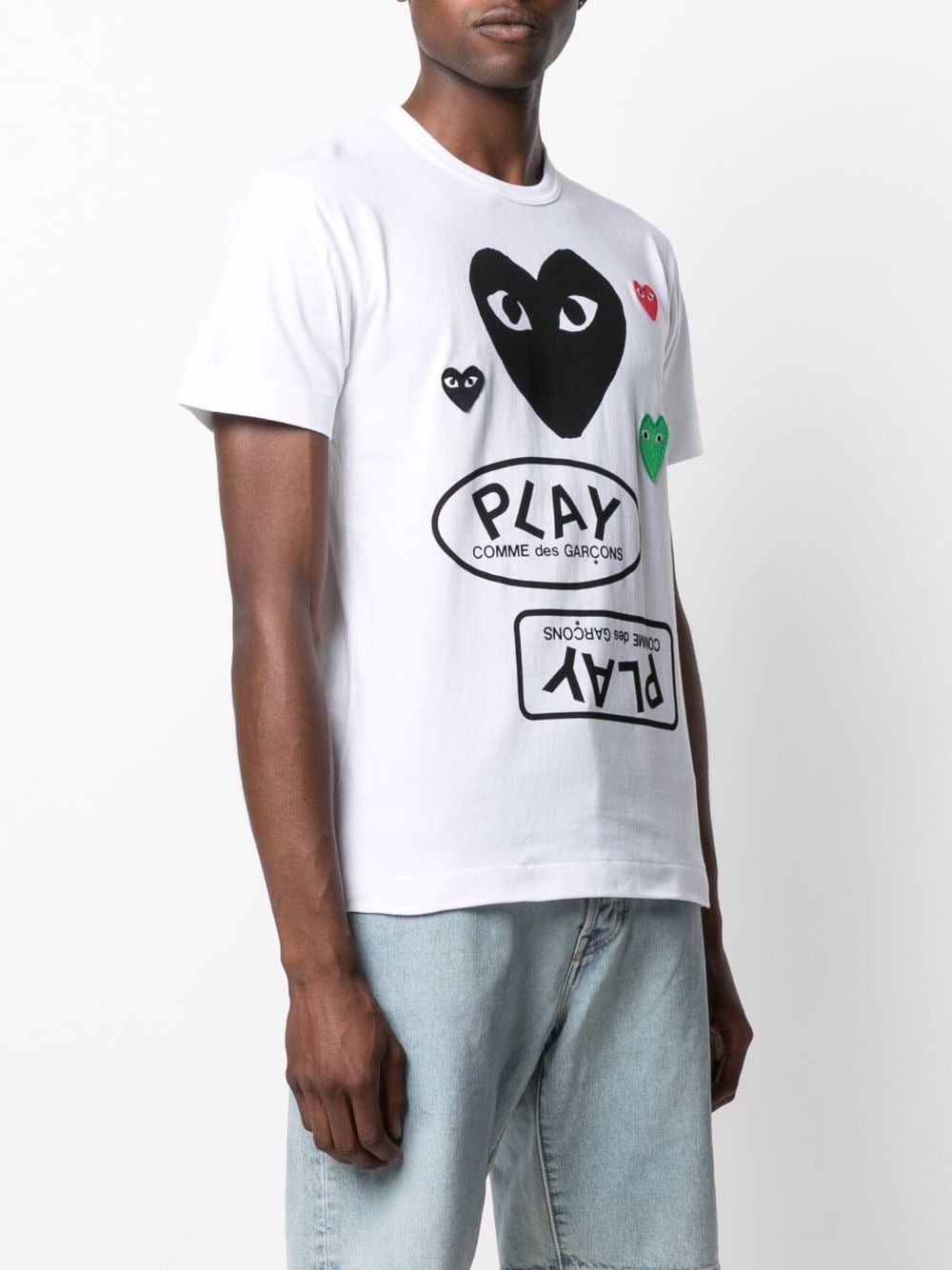 Heart Logo-Print T-Shirt