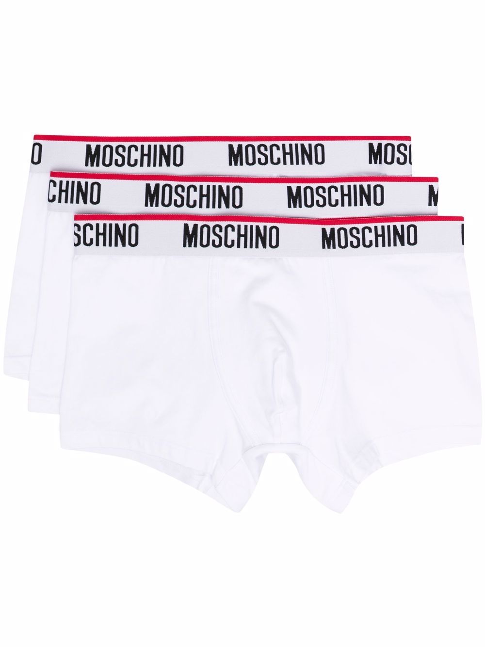 Logo-Waistband Three-Pack Boxers