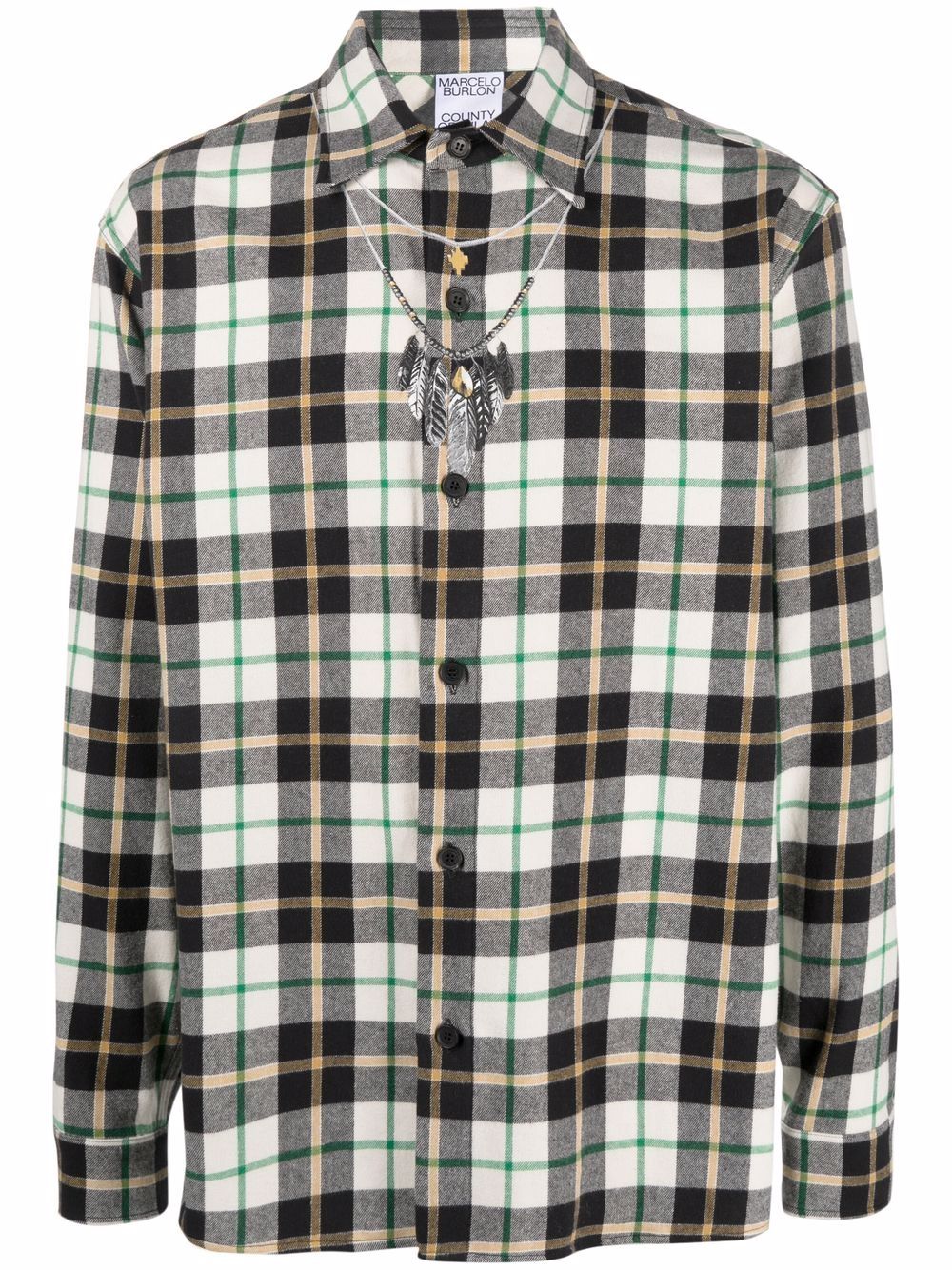 Feather Checked Shirt